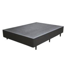 Imagem de Base Box Casal Sintético Cinza - 42X138x188:Cinza - Lord Colchões