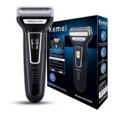 Imagem de Barbeador Aparador Cortador 3X1 Sem Fio Bivolt Kemei 6558
