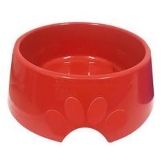 Imagem de Comedouro plástico Pop para cães e gatos Furacão Pet n4 - 1.900 ml (vermelho)