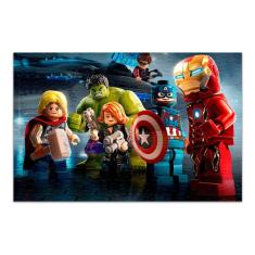 Imagem de Quebra Cabeça Personalizado Lego Avengers 48 Peças