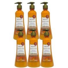 Imagem de Kit 6 Sabonete Líquido De Calêndula 500ml - Vedis