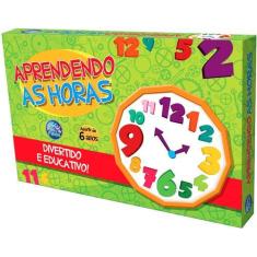 Imagem de Jogo De Tabuleiro Infantil Aprendendo As Horas - Pais & Filhos