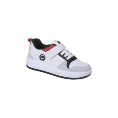 Imagem de Tênis Infantil Masculino Ortopé Bliss Branco/Vermelho