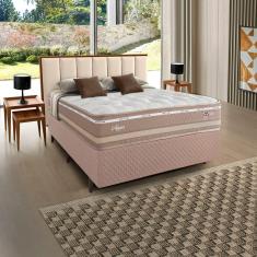 Imagem de Colchão Molas Maxspring Angres Casal 138x28x188 Branco/Bege