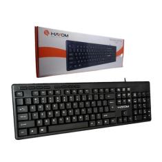 Imagem de Teclado Office Usb 3203 Hayom 112 Teclas Macias