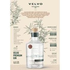 Imagem de Gin Nac Velvo Botanic 700ml