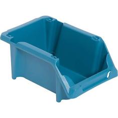 Imagem de Gaveteiro plástico modelo prático nº 3 azul Vonder - caixa com 19 Unidade