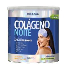 Imagem de Colágeno Noite 200G Com Ácido Hialurônico Triptofano Biotina Coq-10 Nu