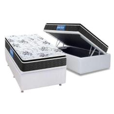 Imagem de Cama Box Baú Solteiro: Colchão Anatômico Probel D40 Guarda Costas Prem