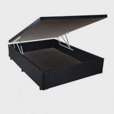 Imagem de Base Box Baú Casal 36x138x188 Preta