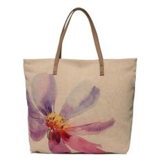 Imagem de COTT N CURLS Aster - Carteiras de pulso para mulheres, bolsas transversais, sacola, bolsa para livros, bolsas de lona de algodão com zíper, Áster