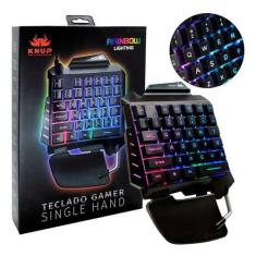 Imagem de Teclado Semi-Mecânico Gamer Single Hand Knup Kp-Tm-006