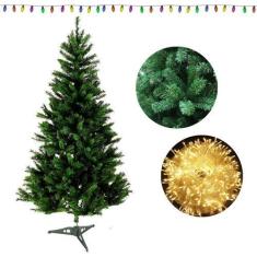 Imagem de Árvore Natal Tradicional Pinheiro Verde 1,50 Metros Premium Cheia - GO