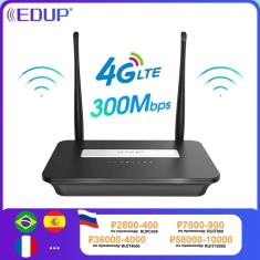 Imagem de Edup-roteador inteligente 4g wi-fi, hotspot home, 4g, rj45, wan, lan, modem, cpe, 4g, wifi, roteador