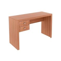 Imagem de Mesa Escrivaninha Juvenil Me 4123 C 2 Gavetas Amendoa Tecno Mobili