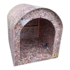 Imagem de Casinha Madeira Para Cachorro Cães N2 Ecológica Iglu Casa