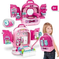 Imagem de Maleta Maquiagem Infantil E Casinha BeautyStation ReplayKids
