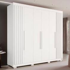 Imagem de Guarda-Roupa Casal 6 Portas 6 Gavetas Granada - Sallêto Móveis
