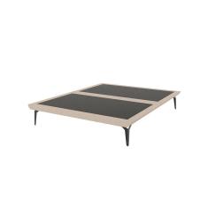 Imagem de Estrutura para Cama Japonesa Toquio King Linho Bege