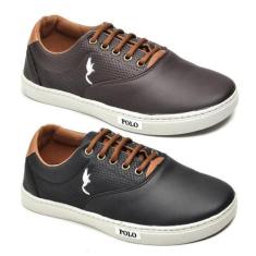 Imagem de Kit 2 Tênis Casual Infantil Menino Confortável Dia a Dia - Polo Blu, C