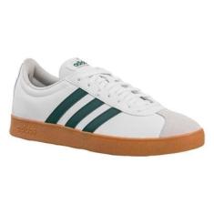 Imagem de Tênis Casual Branco e Verde Court VL | Adidas-Masculino