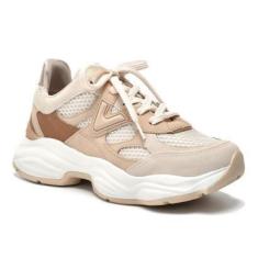 Imagem de Tênis Jogging Feminino Via Marte Sneaker Designer Esportivo 158-003-Feminino