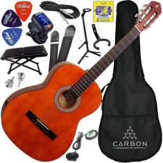 Imagem de Kit Violão Estudante Completo Elétrico Aço S14 Giannini Nt