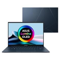 Imagem de Notebook ASUS Zenbook 14 OLED Core Ultra 7, 16GB, 1000 GB, Tela 14", W11 Home, Ponder Blue - UX3405MA-QD344W