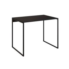 Imagem de Escrivaninha Industrial Base Ferro Preto Tampo Mdp Preto 90x50