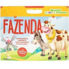 Imagem de Livro - Megapad - Colorir & Atividades: Fazenda