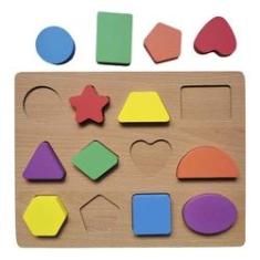 Blocos de encaixe vertical ( 25 pecas de madeira) - JottPlay - Compre  brinquedos educativos online