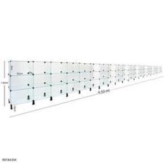 Imagem de Balcão de Atendimento Modulado em Vidro - 9,50 x 1,00 x 0,30