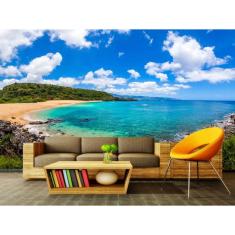 Imagem de Papel De Parede Painel Fotográfico Praia 113  1,50X2,50