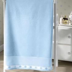 Imagem de Toalha De Banho Velour Jacquard Baby Liso 70cmx1,15M -Dohler
