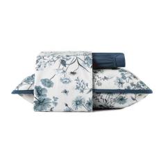 Imagem de Jogo De Cama Solteiro 3 Peças Altenburg Malha Fio Penteado Porcelana