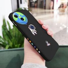 Imagem de Capa de telefone astronauta para iphone 14 13 12 11 pro max mini x xr xs max se8 7 plus 6 6s plus capa, preto 1, para iphone xs