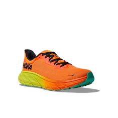Imagem de HOKA ONE ONE Tênis feminino Arahi 7, Tangerina elétrica/preto, 40