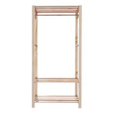 Imagem de Armario Pinus Aparador Madeira C/ Nichos Cozinha E Dispensa - Technox