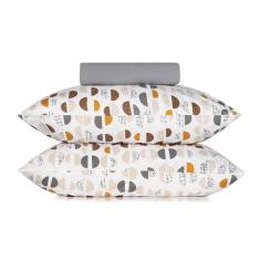 Imagem de Jogo de Cama King 3 peças Altenburg Malha Fio Penteado 100% Algodão Vintage Polka