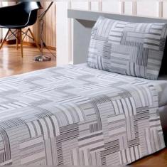 Imagem de Jogo de Cama Solteiro 2 Peças Superior Micropercal Masculino Feminino 