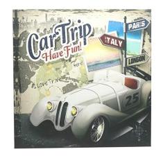 Imagem de Quadro impresso Car Trip 45x45 cm