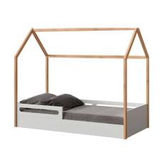 Imagem de cama infantil montessoriana casinha tivoli branca e 