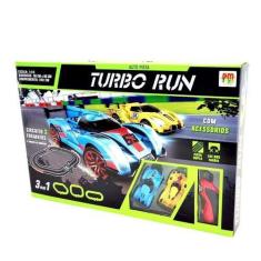 Imagem de Autorama Auto Pista Turbo Run Circuito Dmt5891 - Dmtoys - Dm Toys