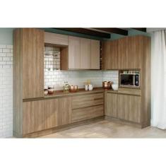 Imagem de Cozinha Modulada Completa Maxxi 11 Peças (3 Armários + 3 Balcões + 2 P