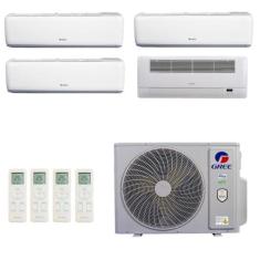 Imagem de Ar-Condicionado Multi Split Inverter R-32 Gree 36.000 (2x Evap HW 9.000 + 1x Evap HW 12.000 + 1x Evap Cassete 1 Via 22.000) Quente/Frio 220V