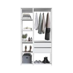 Imagem de Kit Guarda Roupa Closet 02 Pecas 183x100cm Proddy