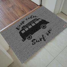 Imagem de Tapete Capacho Keep Calm Surf On - 60X40Cm