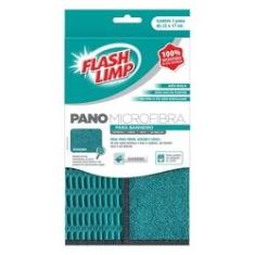 Imagem de Pano Microfibra para Banheiro - Flash Limp