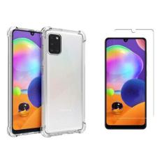 Imagem de Capa Case Compatível Galaxy M31 + Película Vidro (Não Cobre Borda Curvas do Aparelho)