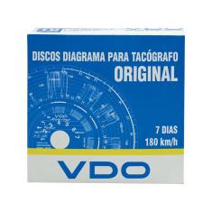 Imagem de Disco Tacografo Semanal 180 Km 10 Jogos - vdo